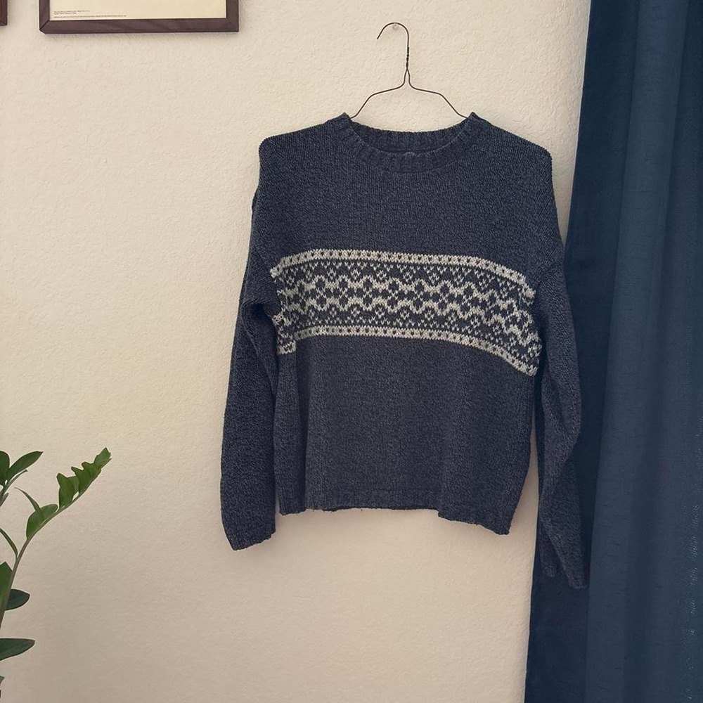 90s North Bay Outfitter Fair Isle sweater